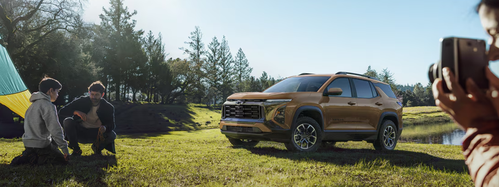 2027 Chevy Equinox interior and touchscreen display