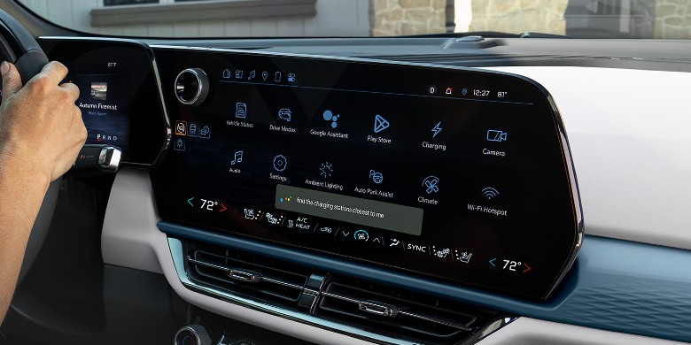 2027 Chevy Equinox Google built-in screen