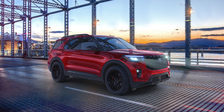 2027 Ford Explorer three-row SUV