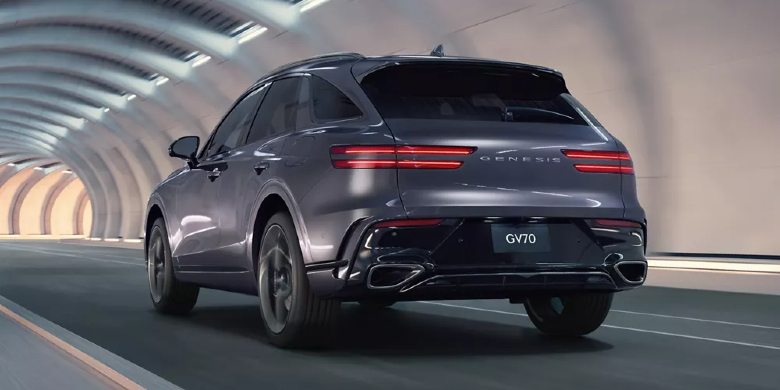 2027 Genesis GV70 Rear Exterior View