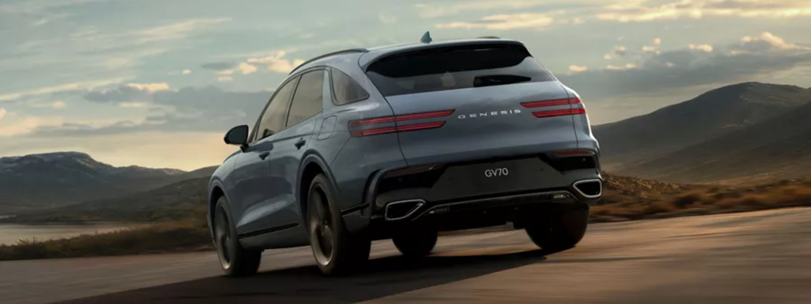2027 Genesis GV70 on the road