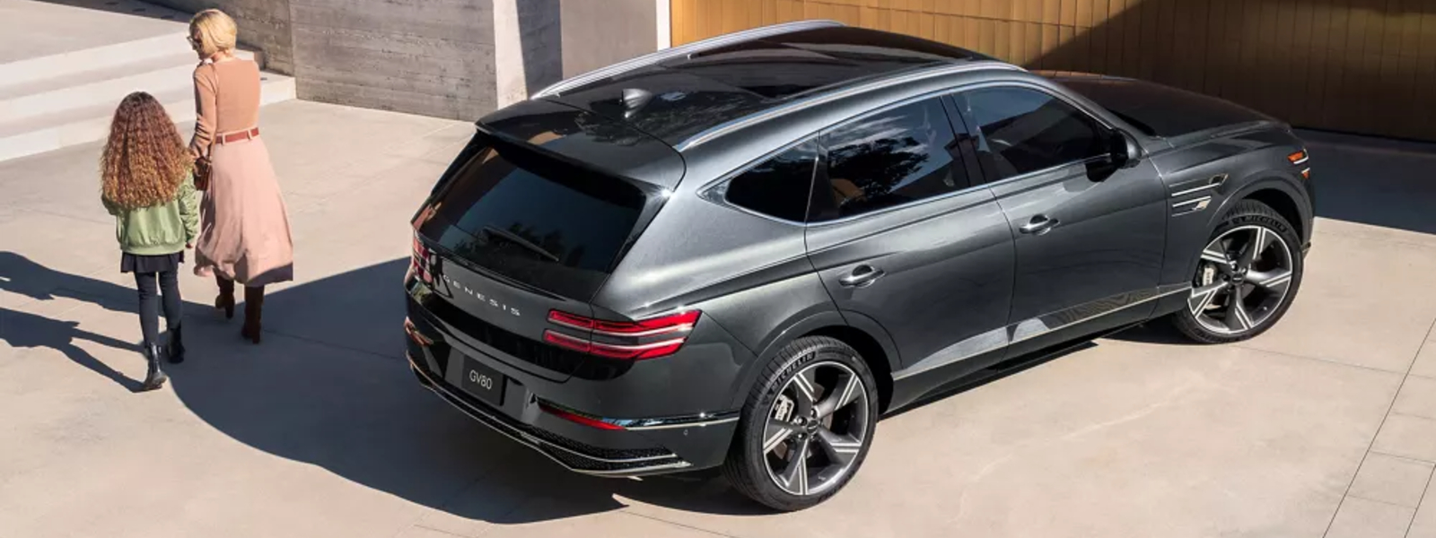 2027 Genesis gv80 on the road