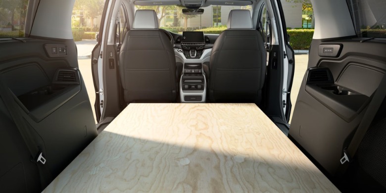 2027 Honda Odyssey cargo space view 2