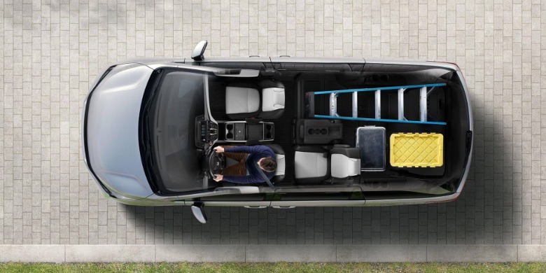 2027 Honda Odyssey cargo space view 3