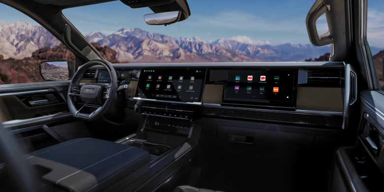 2027 GMC Sierra 1500 Touchscreen Display
