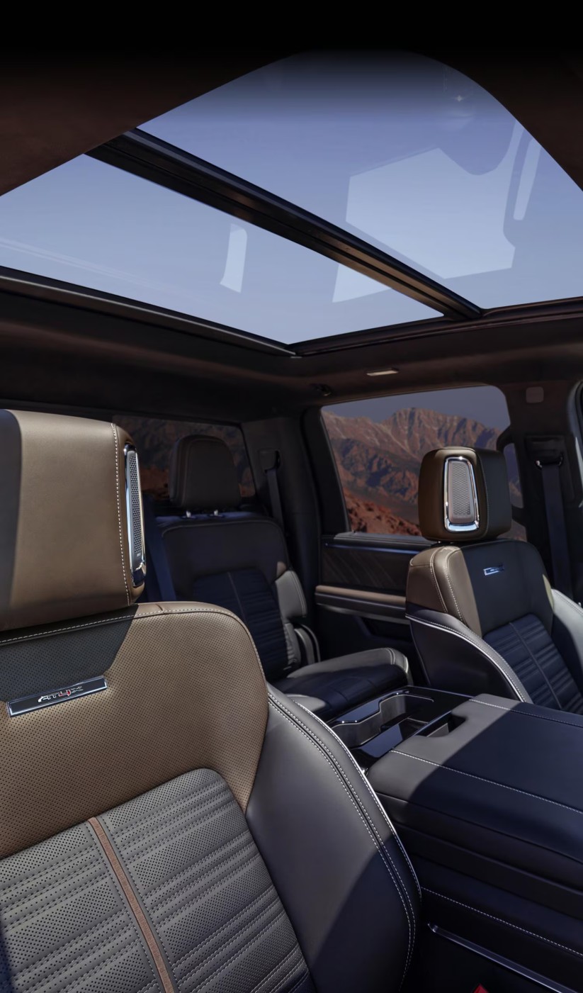 2027 GMC Sierra 1500 seating