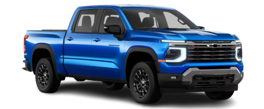 2027 Chevrolet Silverado 1500 rear three-quarter view