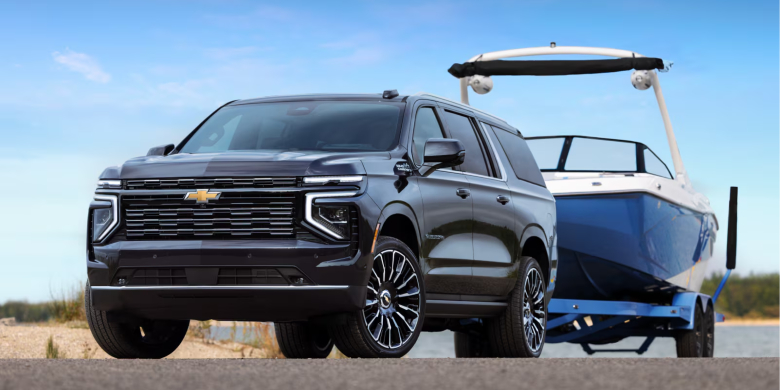 2027 Chevrolet Suburban towing and trailering near Knoxville TN