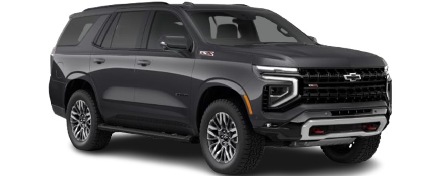 2027 Chevrolet Tahoe rear three-quarter view