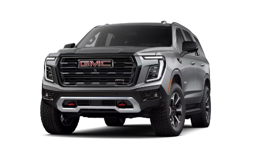 2027 GMC Yukon AT4 with all-terrain tires and front skid plate