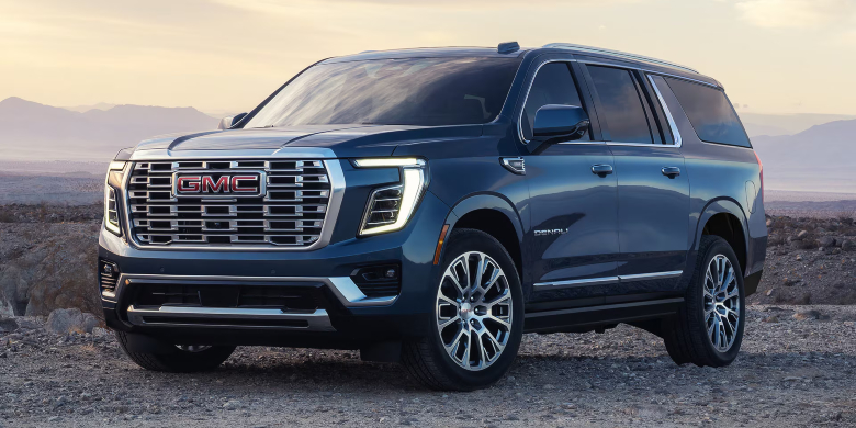 2026 GMC Yukon XL driving on highway