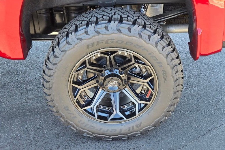 Black Widow custom wheels and BFGoodrich off-road tires