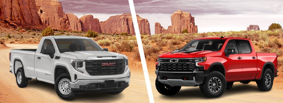 2023 GMC Sierra 1500 vs. Chevy Silverado 1500 for sale in Phoenix, AZ