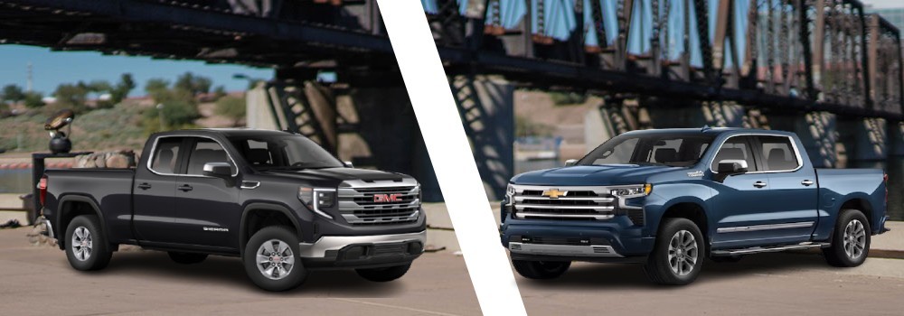 2024 Sierra 1500 vs. Chevy Silverado 1500 for sale in Tempe, AZ
