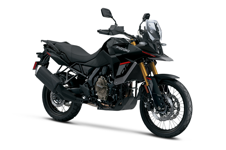 Front exterior view of the 2025 Suzuki Vâ€Strom 800DE for sale in Union, MO