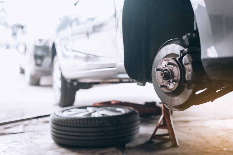 Genuine OEM brake parts, replace with a real photo