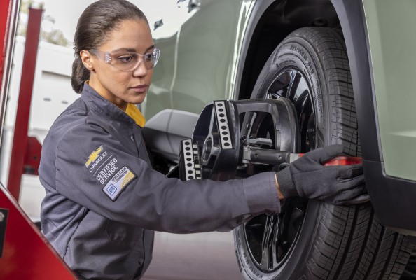Winter tires for Chevy trucks and SUVs at Olson Chevrolet of Hutchinson