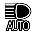 Buick Envision IntelliBeam automatic high beams indicator symbol