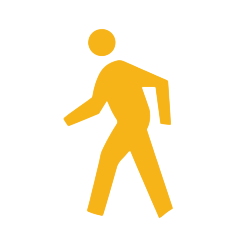 Pedestrian Ahead Indicator