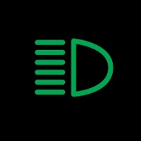 Headlight indicator icon