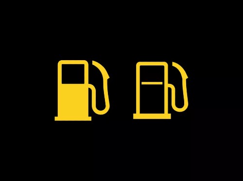 Volkswagen Low Fuel Level Warning Light