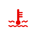 Engine Coolant Temperature Warning Light