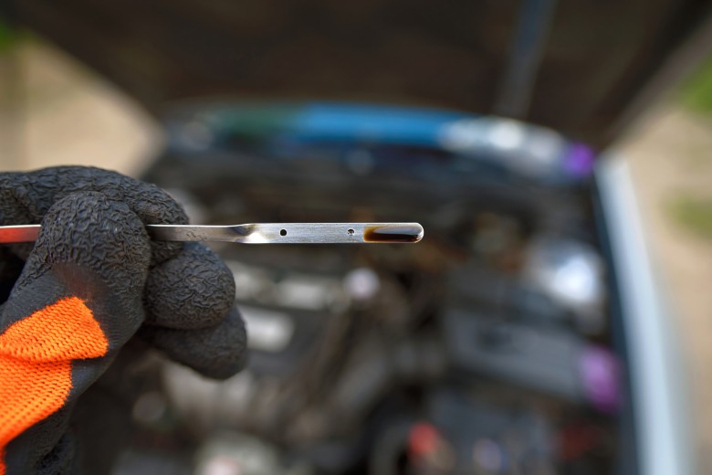 Engine damage from driving with low oil