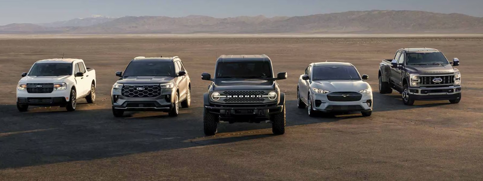 Ford models lineup at Capitol Ford in Santa Fe, NM