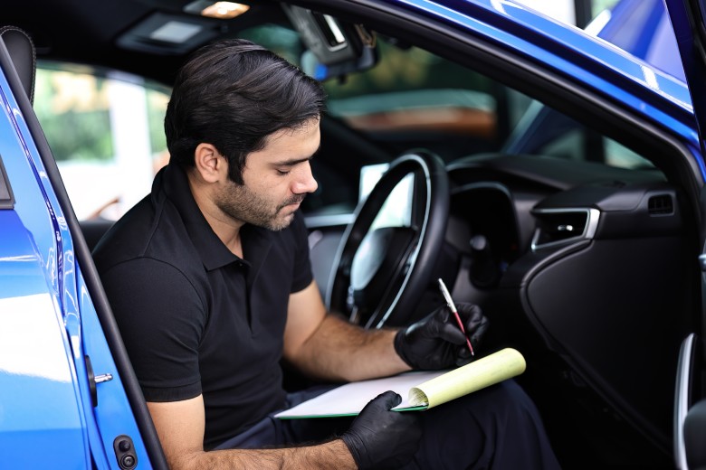 Interior Car Inspection