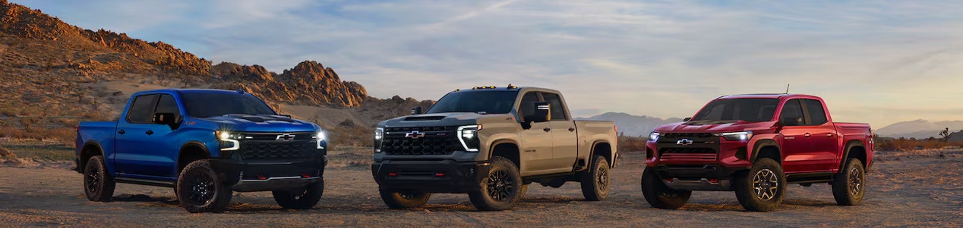 New Chevrolet trucks and lineup serving Many LA at Alford Motors Chevrolet