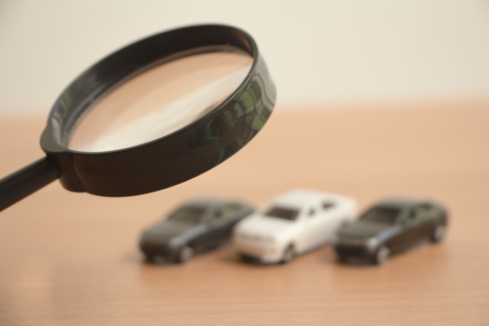 Trade-in vehicles on the lot at Beaty Chevrolet in Knoxville